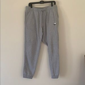 Men’s Nike joggers large gray